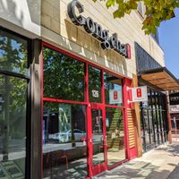 On Rock Rose, the outdoor "food court" of the Domain. at Gong Cha in Austin