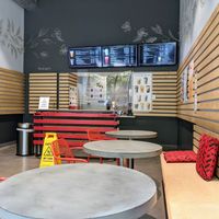 Spartan but comfy. at Gong Cha in Austin