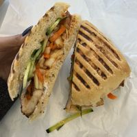 tofu banh mi  at Mendocino Farms - 180 Broadway in San Diego