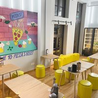 Interior. at Pizza Street - Yangpu in Shanghai