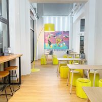 Interior. at Pizza Street - Yangpu in Shanghai