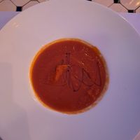 Tomatensuppe at Antiqua Osteria Da Ugo in Opatija