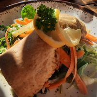 The Jamaican patty at Caféteket in Slagelse