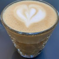 Oat Milk Latte at Fern & Fika - Birger Jarlsgatan in Stockholm