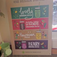 Vegan smoothies at De Lekkerbek in Vrouwenpolder