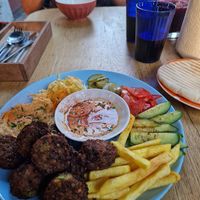 Falafel on the plate (600 g) at Beten Gav in Minsk