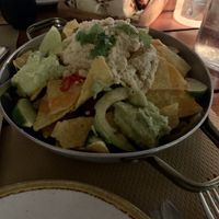 Vegan nachos at Majestic in Crete
