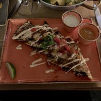 Vegan cheese quesadilla  at Majestic in Crete