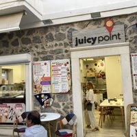 Front at Juicy Point in Naxos