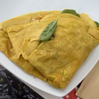 Vegan crepe  at Juicy Point in Naxos
