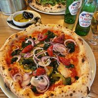   at Salerno Pizza in Edinburgh