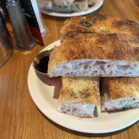 Focaccia   at Salerno Pizza in Edinburgh