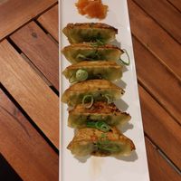 Vegan gyozo at K.O.I Kanpai in Breda