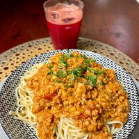   at Pimpinelas Coffe Shop Vegetariano in Santa Cruz Madeira