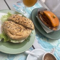   at Pimpinelas Coffe Shop Vegetariano in Santa Cruz Madeira