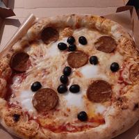 Pizza sucuk at 480Grad Pizza in Nuremberg