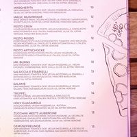 Vegan pizzas at 480Grad Pizza in Nuremberg