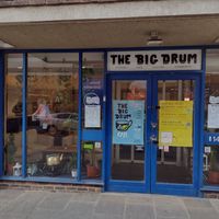 The entrance at The Big Drum in Canterbury