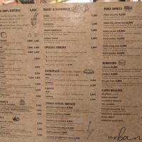 Carta en català at Urban Coffee & Brunch in Figueres