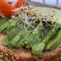 Avocado toast   at Urban Coffee & Brunch in Figueres
