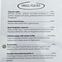One vegan starter  at Pub Eden in Kiruna