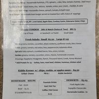 Vegetarian menu items that can be made vegan at Back Porch Bistro in Ellijay