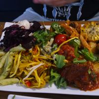 Buffet at Sattgrün - Flingern in Dusseldorf