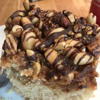 Peanut nut cake at Sattgrün - Flingern in Dusseldorf