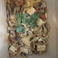 Tom Ka noodles   at Empty Bowl Gourmet Noodle Bar in Santa Barbara