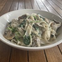 Fettuccine Alfredo at Christopher's Kitchen in Palm Beach Gardens
