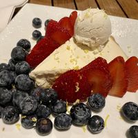 Lemon vanilla cheesecake  at Christopher's Kitchen in Palm Beach Gardens