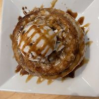 Cinnamon roll   at Christopher's Kitchen in Palm Beach Gardens