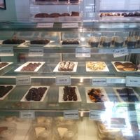 Dessert case at Christopher's Kitchen in Palm Beach Gardens