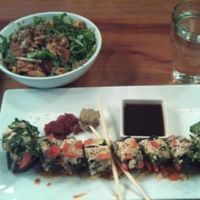 An amazing Vegan Sushi Roll. at Christopher's Kitchen in Palm Beach Gardens