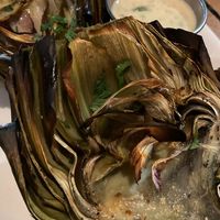It's impossible not to go back and not order this grilled artichoke. at Christopher's Kitchen in Palm Beach Gardens