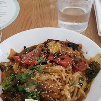 Pad Thai- the veggies burst with flavor. at Christopher's Kitchen in Palm Beach Gardens