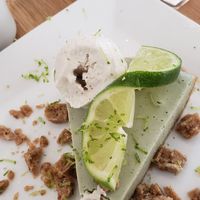 Key lime pie 🥧 at Christopher's Kitchen in Palm Beach Gardens