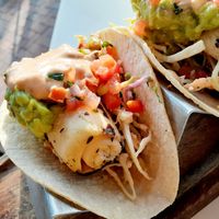 Hearts of Palm noFISH Soft Tacos at Christopher's Kitchen in Palm Beach Gardens