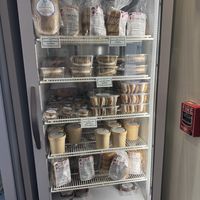 Dessert fridge   at Christopher's Kitchen in Palm Beach Gardens