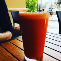 Carrot punch at Christopher's Kitchen in Palm Beach Gardens