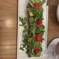 Avocado toast  at Christopher's Kitchen in Palm Beach Gardens
