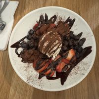Brownie sundae  at Christopher's Kitchen in Palm Beach Gardens