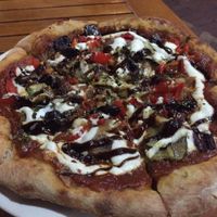 California Veggie Pizza at Christopher's Kitchen in Palm Beach Gardens