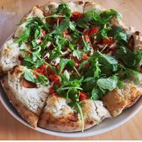 Biancoverde pizza.  at Christopher's Kitchen in Palm Beach Gardens