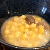 sweet corn at Chahororok Tea House in Seoul