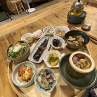 Gorgeous lunch set   at Chahororok Tea House in Seoul