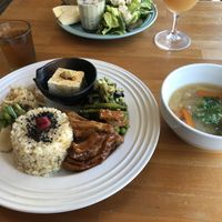 Japanese set at Cafe Atl in Osaka