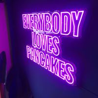 Sign indoors   at Blue Bananas in Groningen