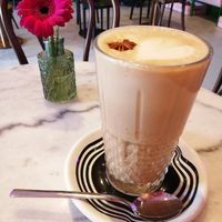 Chai vanille latte at Blue Bananas in Groningen