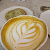 Golden milk at La Papa in Barcelona